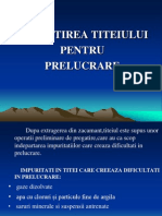 Prelucrare