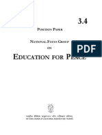 Education For Peace Ncert