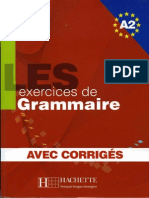 132910023 Les Exercices de Grammaire Niveau A2 Corriges Integres Copy