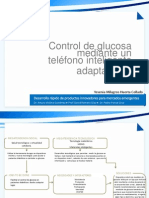 Control de Glucosa Mediante Un Teléfono Inteligente Adaptado