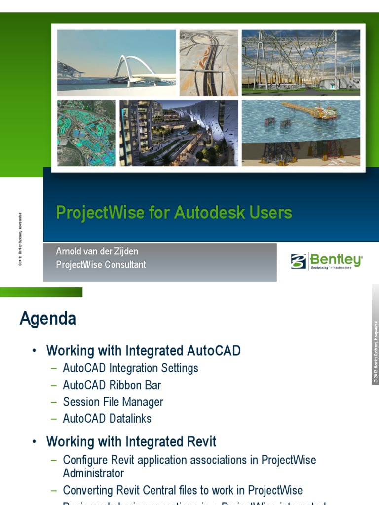 Projectwise Autocad Integration yellowbits