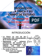 (01) Introducción a la Física y su Campo de Estudio Facultad de Ciencias Agrarias FCA-UNCP