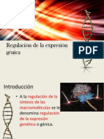 Regulación de La Expresión Génica