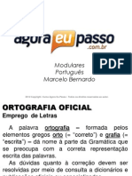 AEP2011 - Portugua¦Çs para Concursos (G&T) - AULA 09 - Ortografia Oficial 1