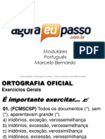 AEP2011 - Portugua¦Çs para Concursos (G&T) - AULA 11 - Ortografia Oficial 3 (Exerc-¦cios Gerais)