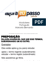 AEP2011 - Portugua Çs para Concursos (G&T) - AULA 19 - Morfologia 2 (Classes InvariÔÇáveis)