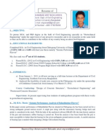 Resume of Engr. Mohammad Arif Mohiuddin/geo/6/4/14