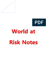 World at Risk Notes