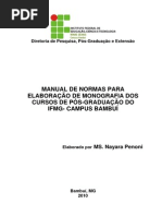 Metodologia de Estudos e Elaboração de Monografia