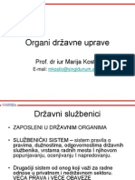 Cas V - Organi Državne Uprave