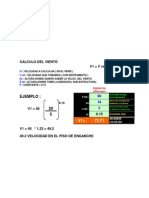 Calculo Del Viento.