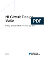 Getting Started With NI Circuit Design Suite