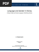Download Discourse Analysis_Disney and Gender by rosdan1808996 SN216641132 doc pdf