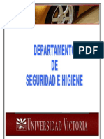 DEPARTAMENTO DE SEGURIDAD E HIGIENE