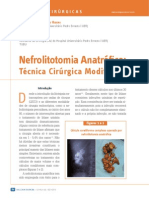 Técnicas cirúrgicas para litíase renal