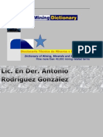Diccionario Técnico de Mineros y Petroleros