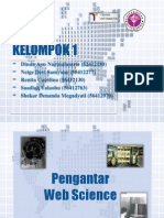 Web Science - Kelompok 1 - 2IA15 - Gunadarma - 2013 2014