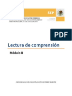 Modulo Ii - Lectura de Comprension