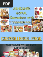 Download Convenience Food by abhi030689 SN21665977 doc pdf