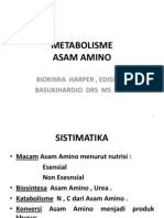 Metabolisme Asam Amino & Protein, BASUKIHARDJO EDIT (H 24)