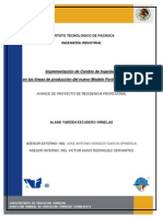 Avance de Residencia Profesional Aland Y. Escudero Ornelas