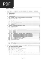 Lecture Notes Finite Element Method