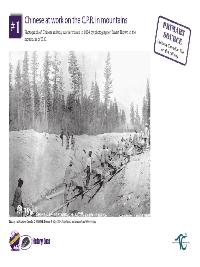 Chinese Workers on the CPR: A History | PDF | British Columbia | Canada
