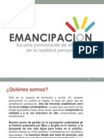 Presentación de Emancipación