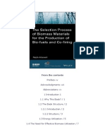 The Selection Process of Biomass Materials for the Production of Bio-fuels and Co-firing