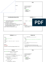 Programmation Internet 05 Handout