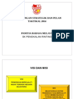 Perancangan Strategik Bahasa Melayu 2014