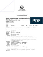 Human TLR4 gene TLR4B allele