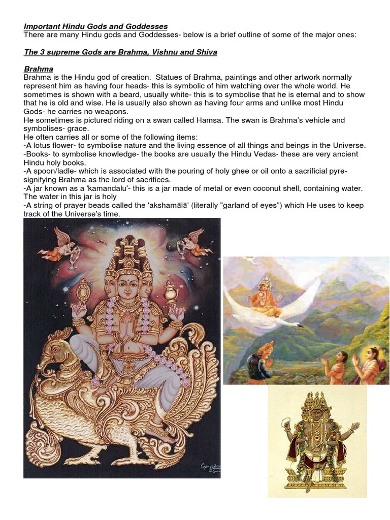 NPT Hindu Gods and Godesses | PDF | Business