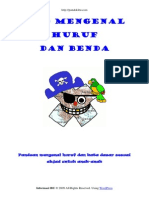 Belajar Huruf Alfabet Dan Benda