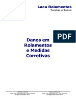 Danos Em Rolamentos e Medidas Corretivas