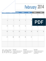 February: Events