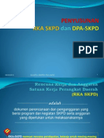 Teknik Penyusunan Rka & Dpa SKPD