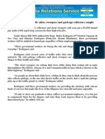 April06.2014hazard Pay For Traffic Aides, Sweepers and Garbage Collectors Sought