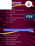 Kreativiti Dalam p&p