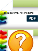 Possessive Pronouns: Mine, Yours, His, Hers, Its, Ours, Theirs