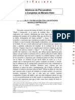 20 - El Duelo y Su Relación Con Los Estados Maniaco-Depresivos 1940