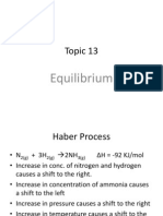 Topic 13 Equilibrum