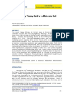 Is Evolutionary Theory Central To Molecular Cell Biology?: Neil W. Blackstone