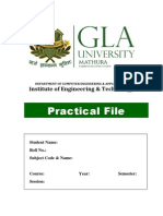 Format for Lab File