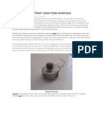 Membuat Mekanik Robot Sistem Roda Sederhana