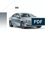2014 Volvo S60 Owners Manual