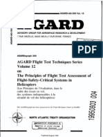 AGARD FLIGHT TEST TECHNIQUE SERIES VOLUME 12 Assessment of Flight Safety Critical Systems in Helicopters