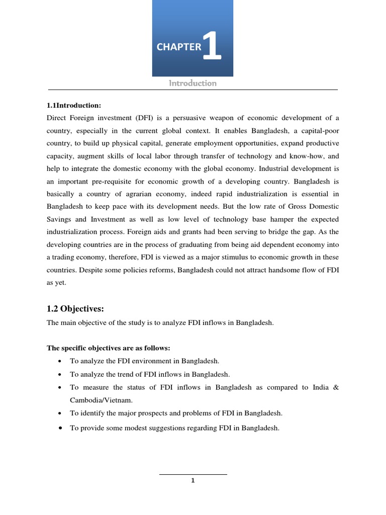 Bangladesh FDI Analysis | PDF | Foreign Direct Investment | Economic Growth