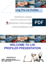Introducing The Lixi Profiler: Santhosh Lukose Metalcare Technologies Inc