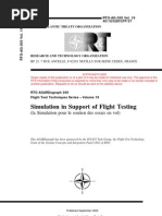 Agard Flight Test Technique Series Volume 19 Simulation in Support of Flight Testing